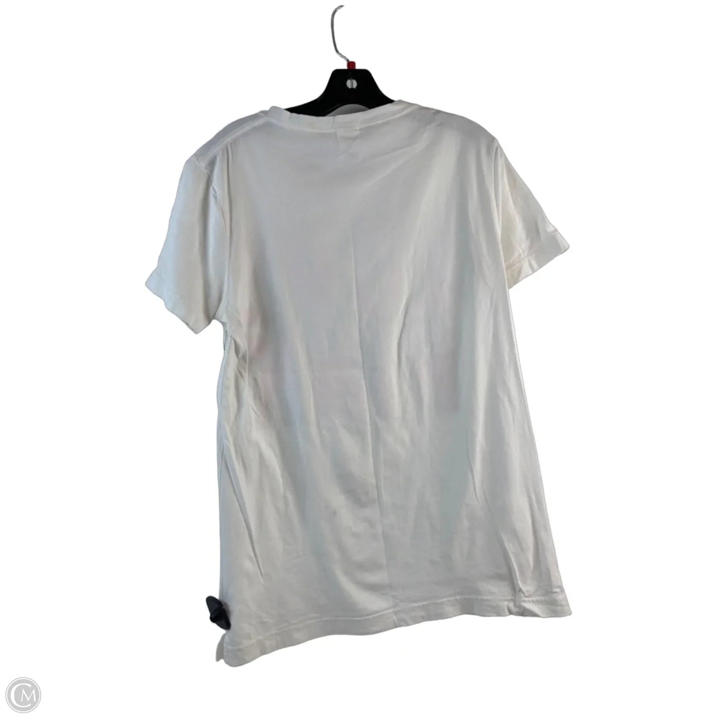 Top Short Sleeve Basic By Pink In Black & White, Size: S