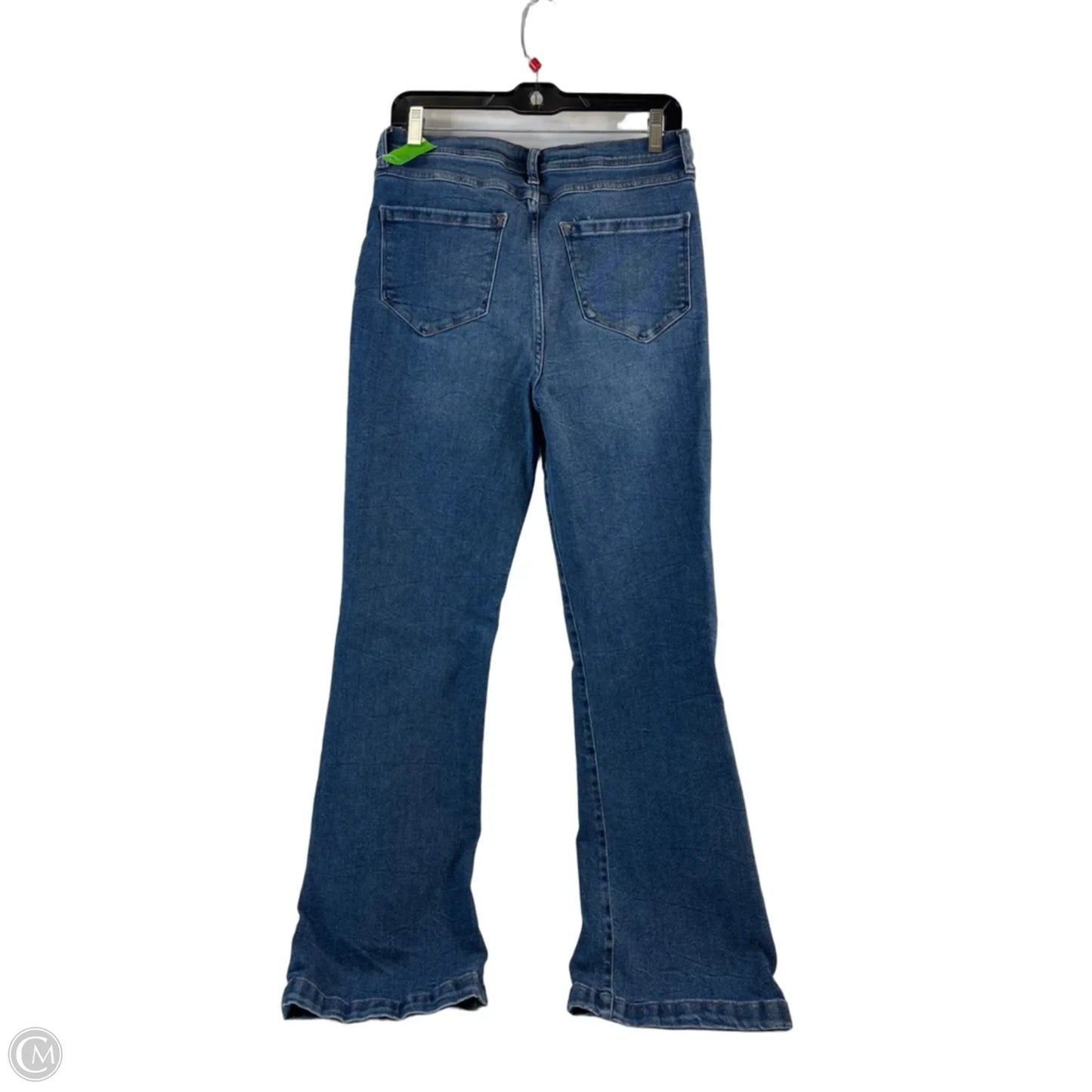 Jeans Flared By Kensie In Blue Denim, Size: 10