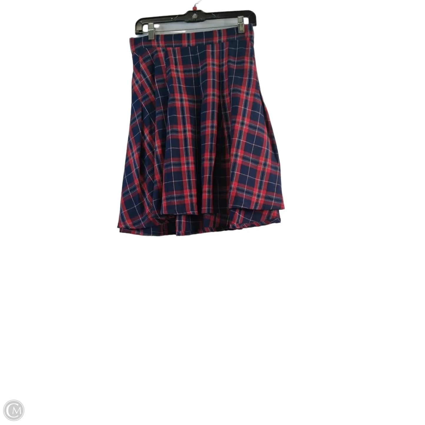 Skirt Mini & Short By Torrid In Blue & Red, Size: 22