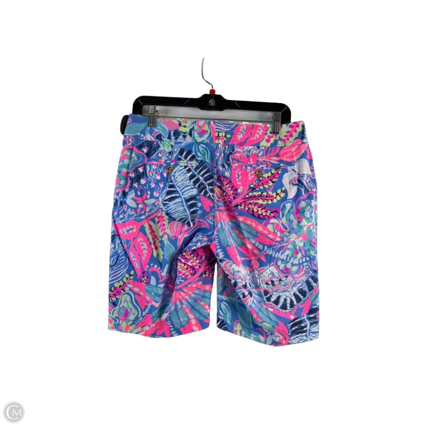 Shorts Designer By Lilly Pulitzer In Blue & Pink, Size: 2