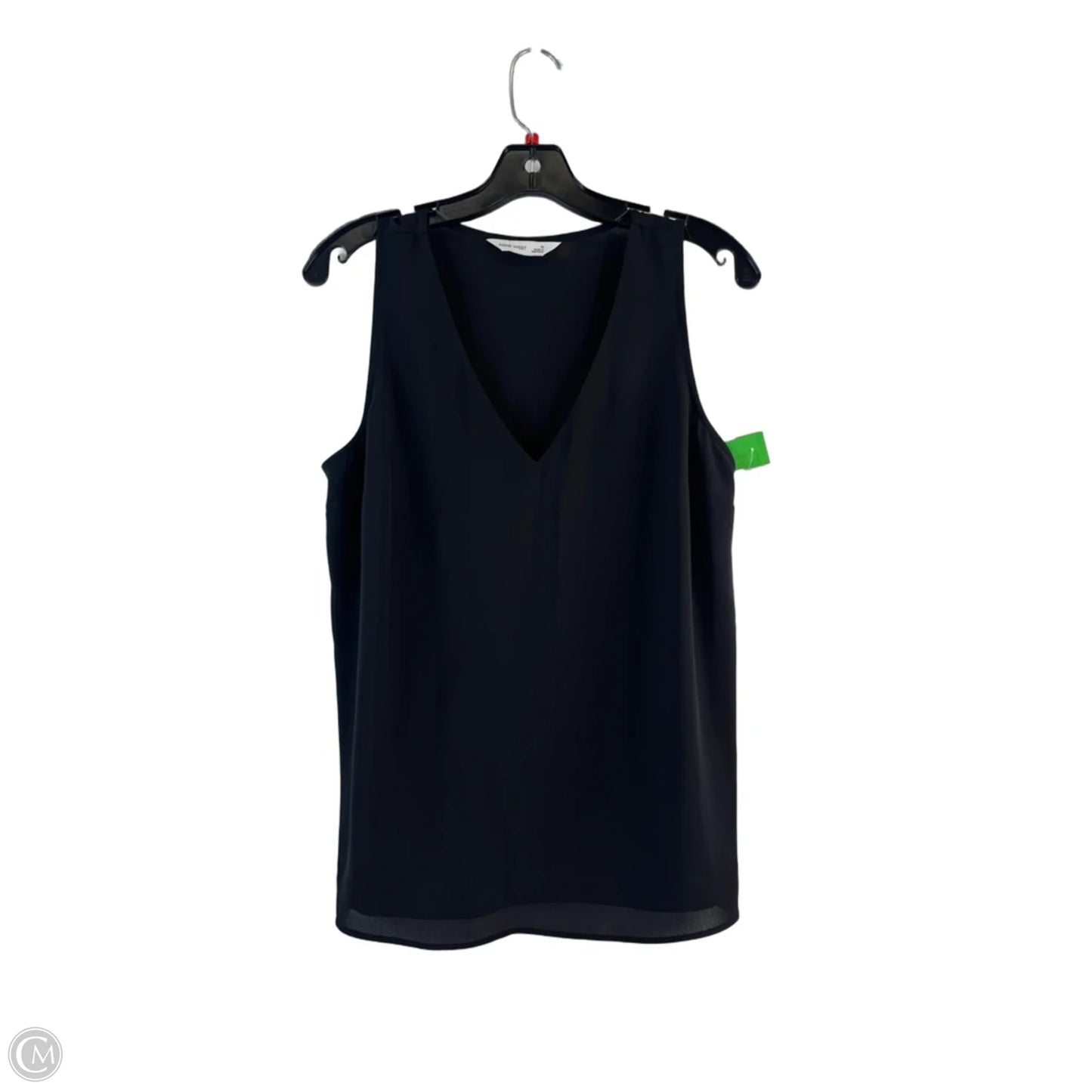 Tank Top By Nine West Apparel In Black, Size: M