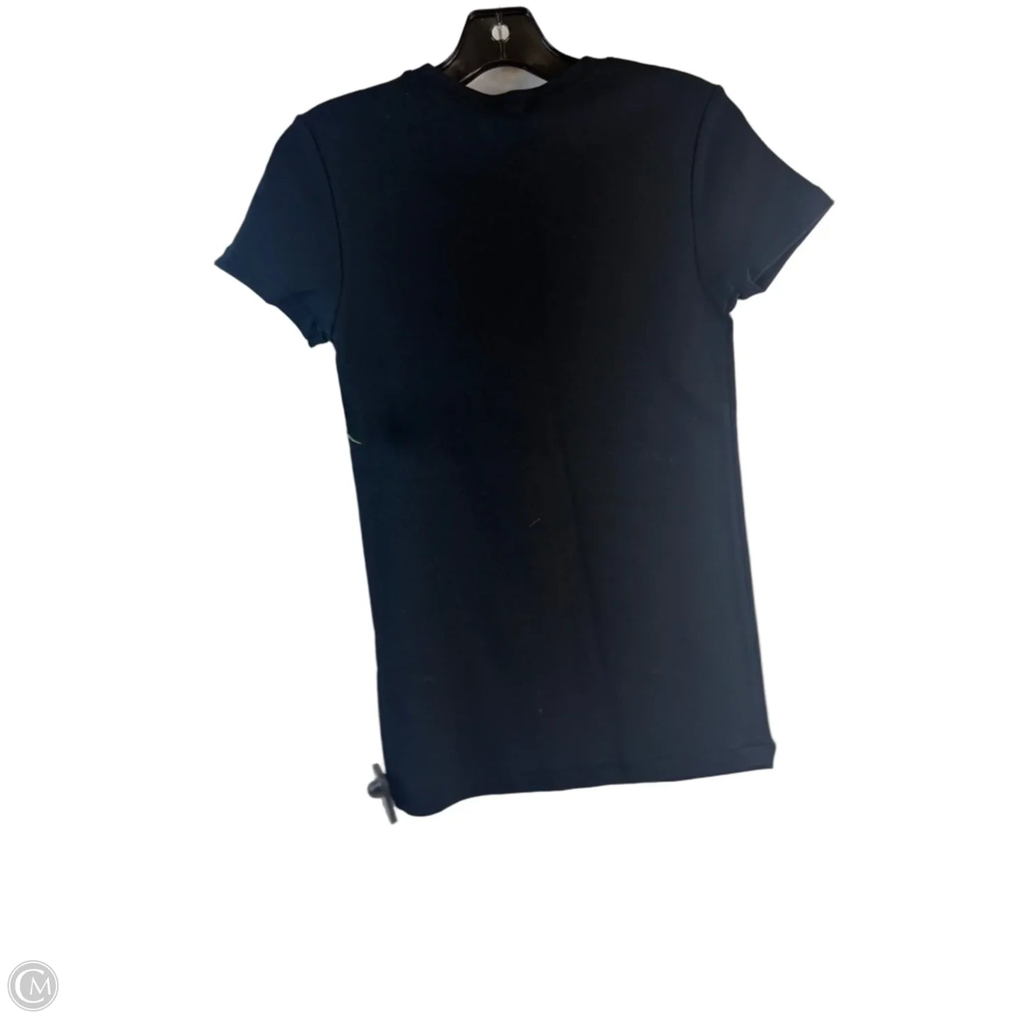 Top Short Sleeve Basic By Polo Ralph Lauren In Black & White, Size: S
