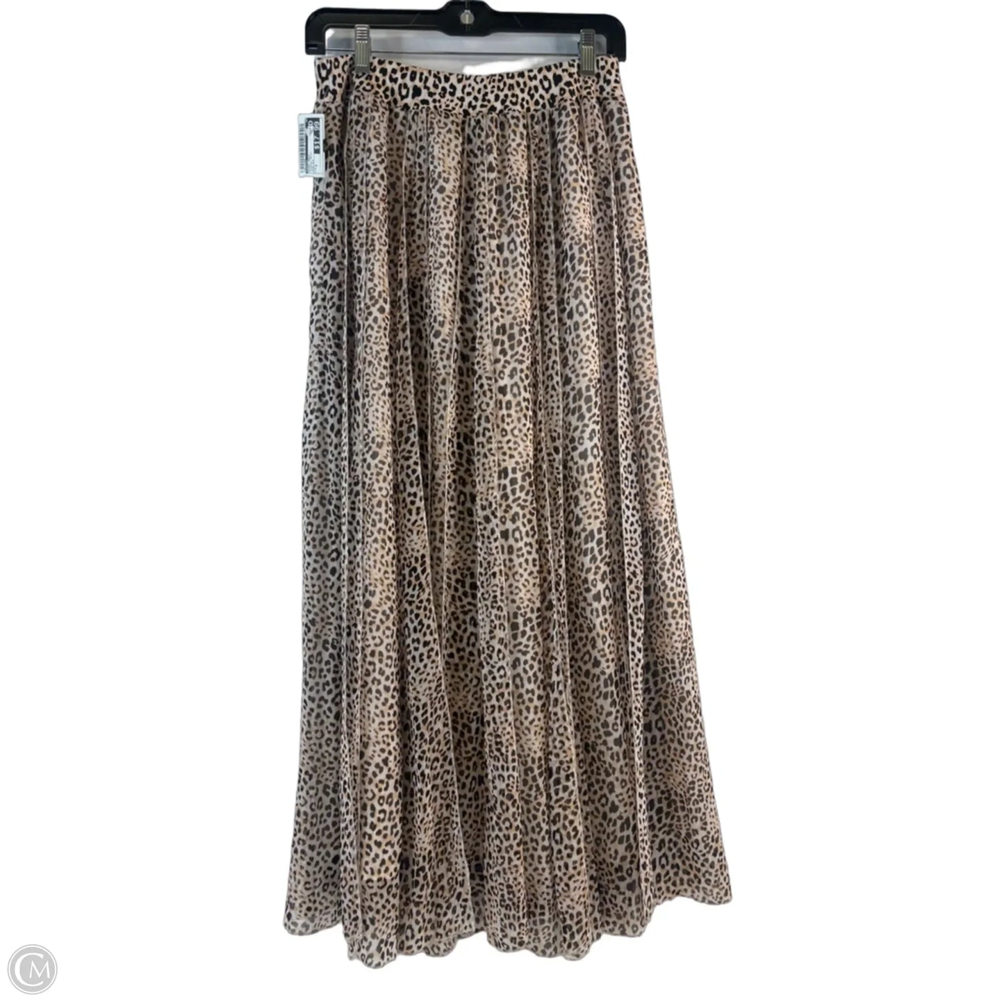 Skirt Maxi By Chicos In Leopard Print, Size: 4