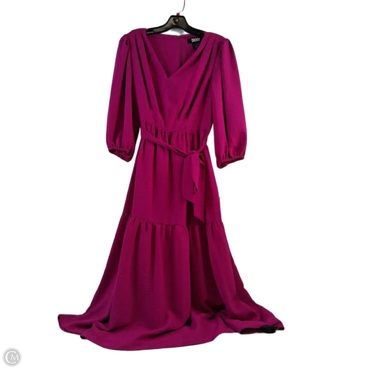 Dress Casual Maxi By Dkny In Pink, Size: S