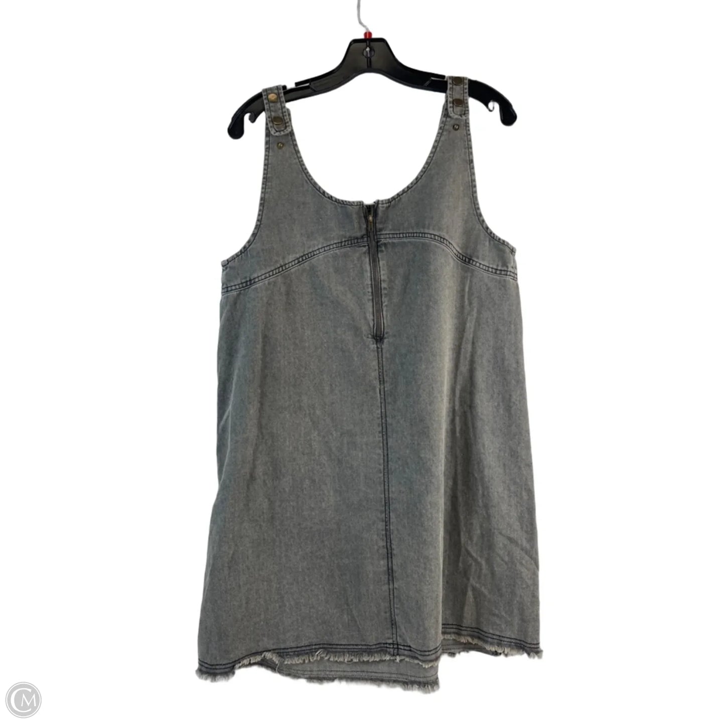 Dress Casual Midi By Natural Life In Grey Denim, Size: M