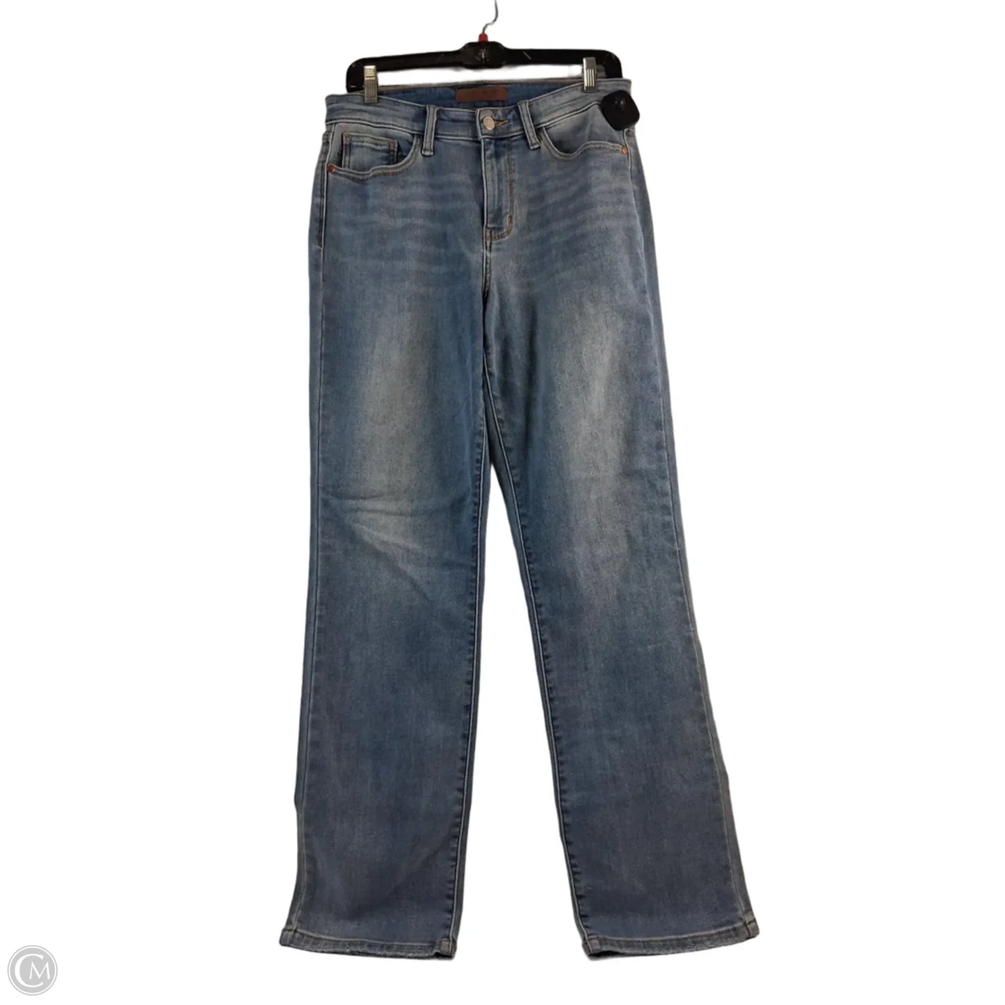 Jeans Straight By Judy Blue In Blue Denim, Size: 8