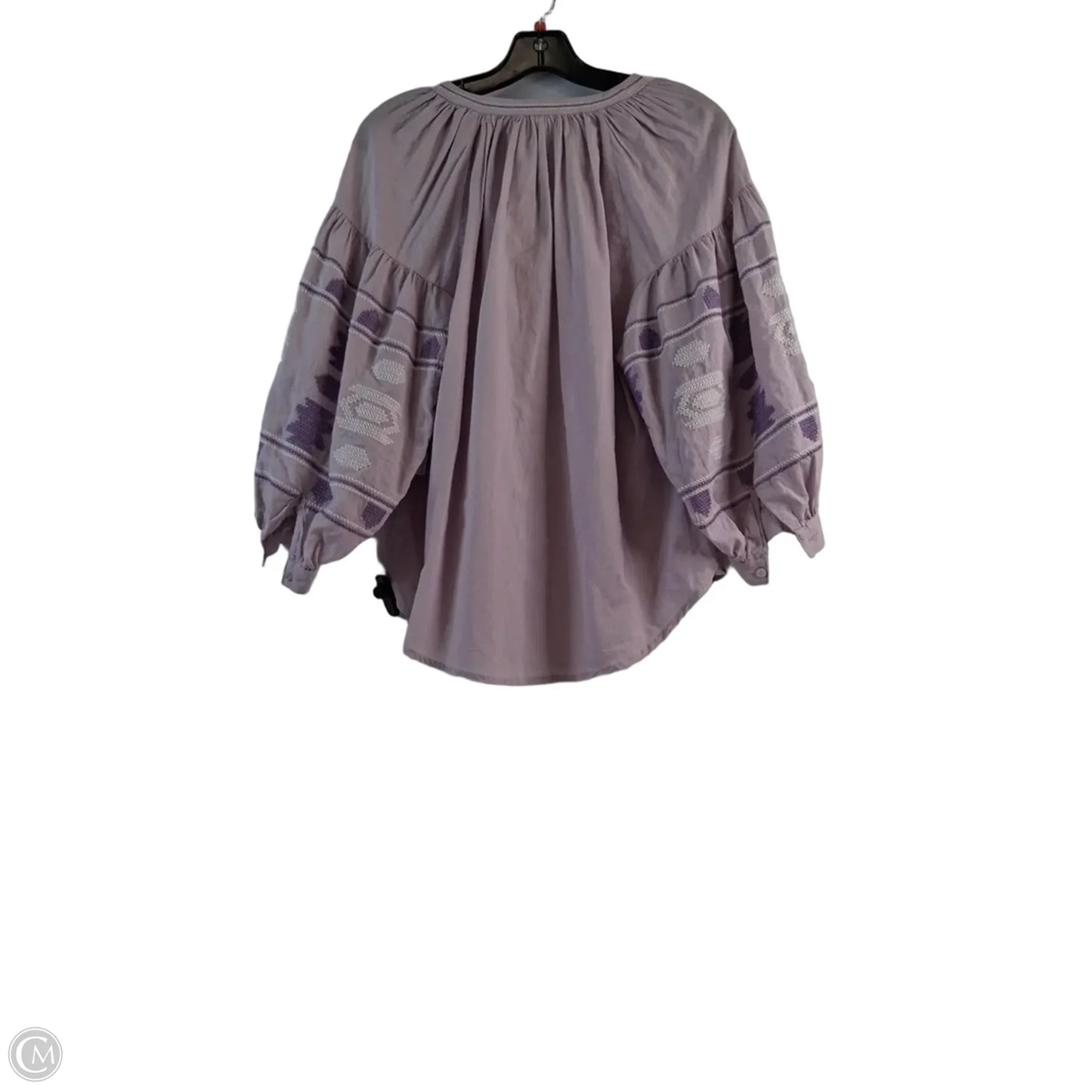 Top 3/4 Sleeve By Clothes Mentor In Purple, Size: S