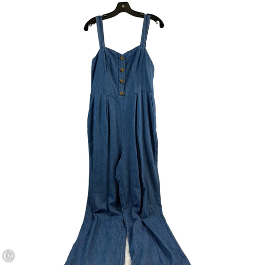 Jumpsuit By Old Navy In Blue Denim, Size: M
