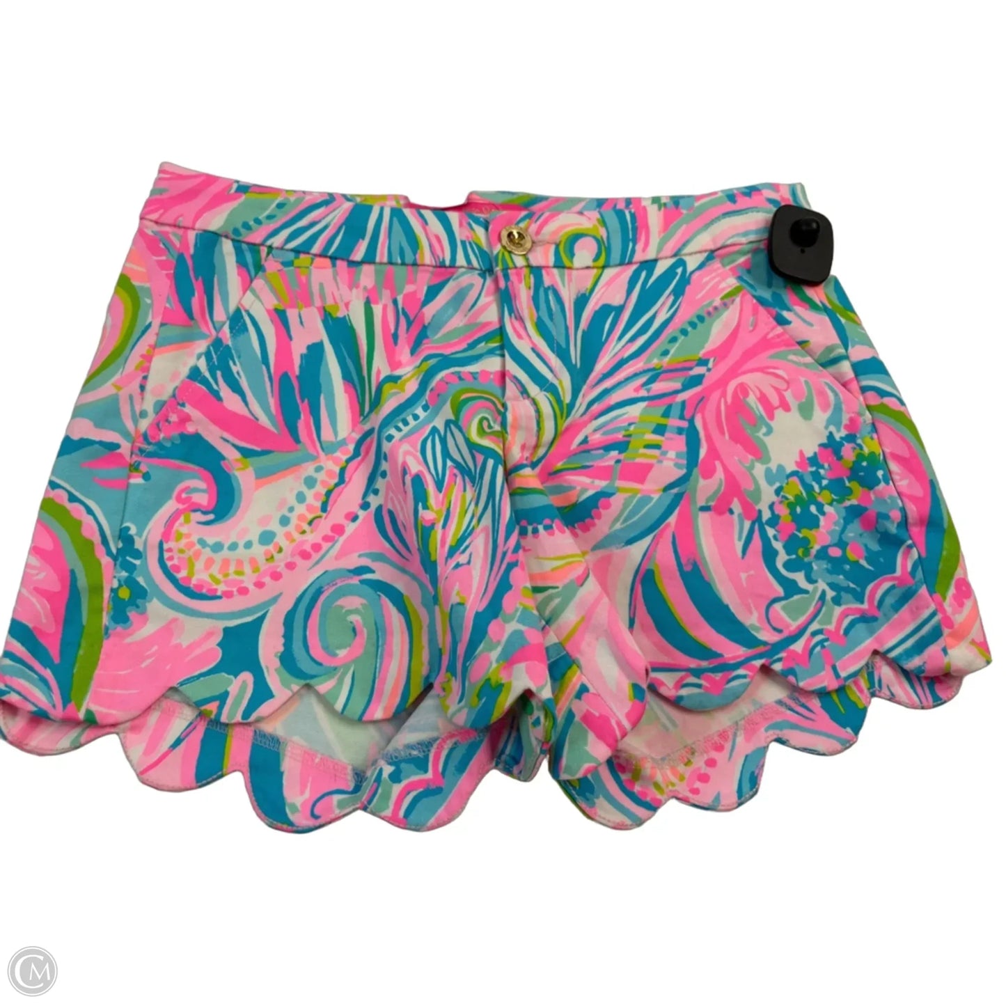 Shorts Designer By Lilly Pulitzer In Blue & Pink, Size: 2