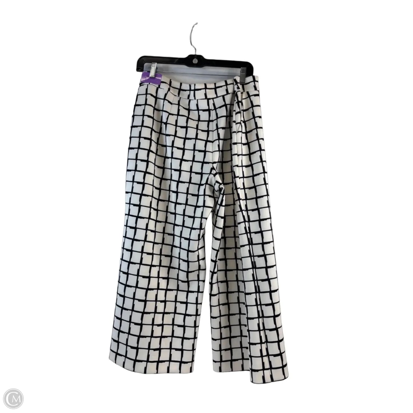 Pants Cropped By Worthington In Black & White, Size: 16