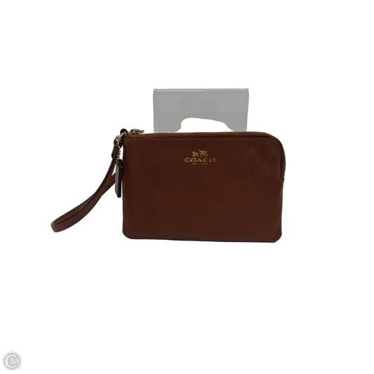 Wristlet Designer By Coach, Size: Small