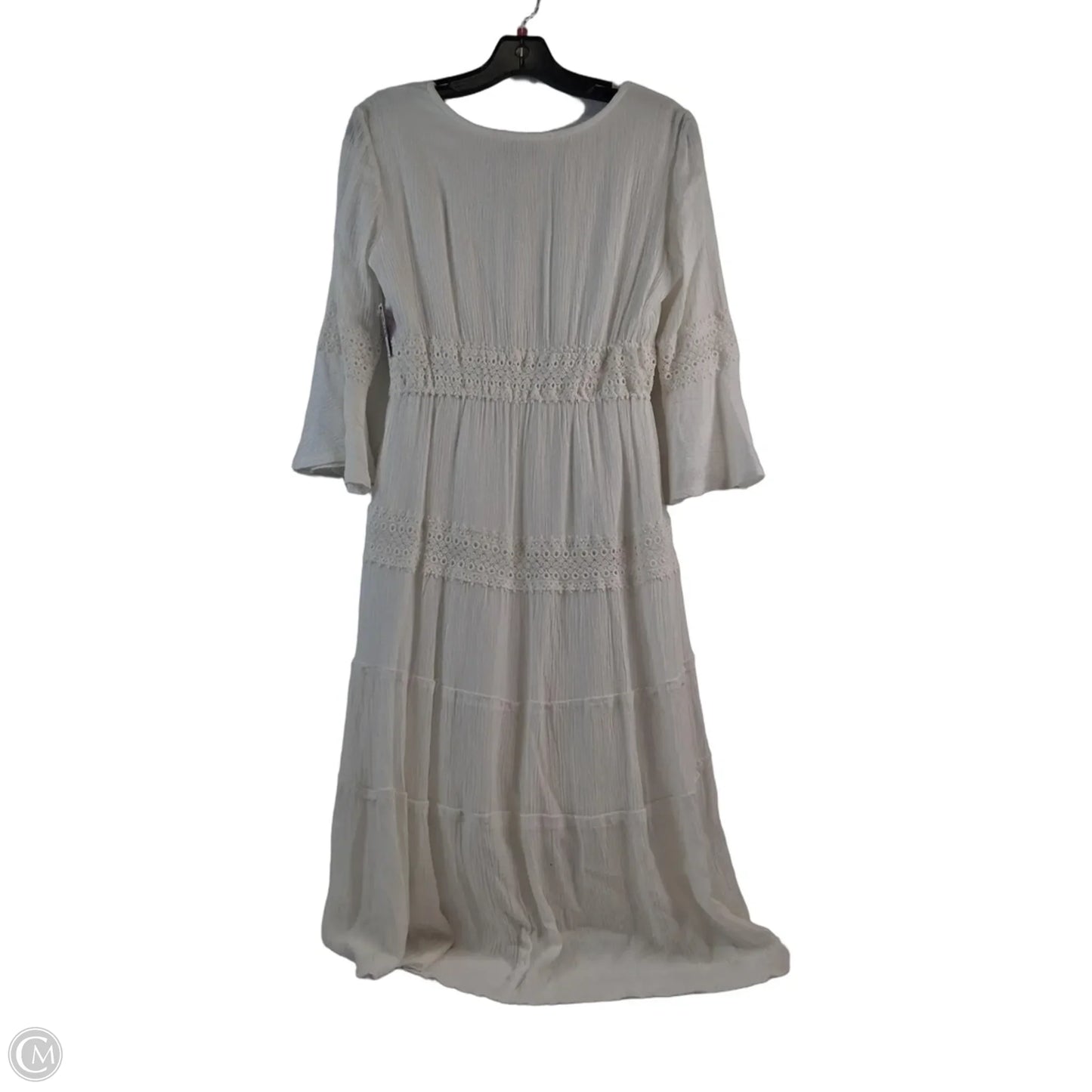 Dress Casual Midi By Solitaire In White, Size: M
