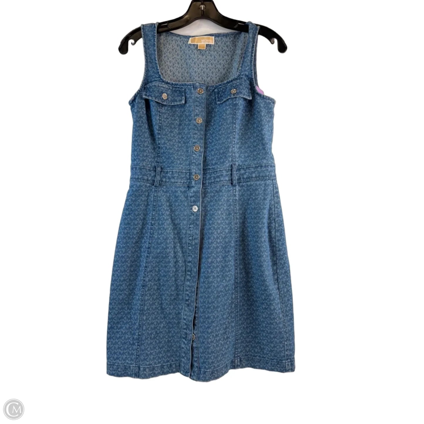 Dress Casual Short By Michael By Michael Kors In Blue Denim, Size: S
