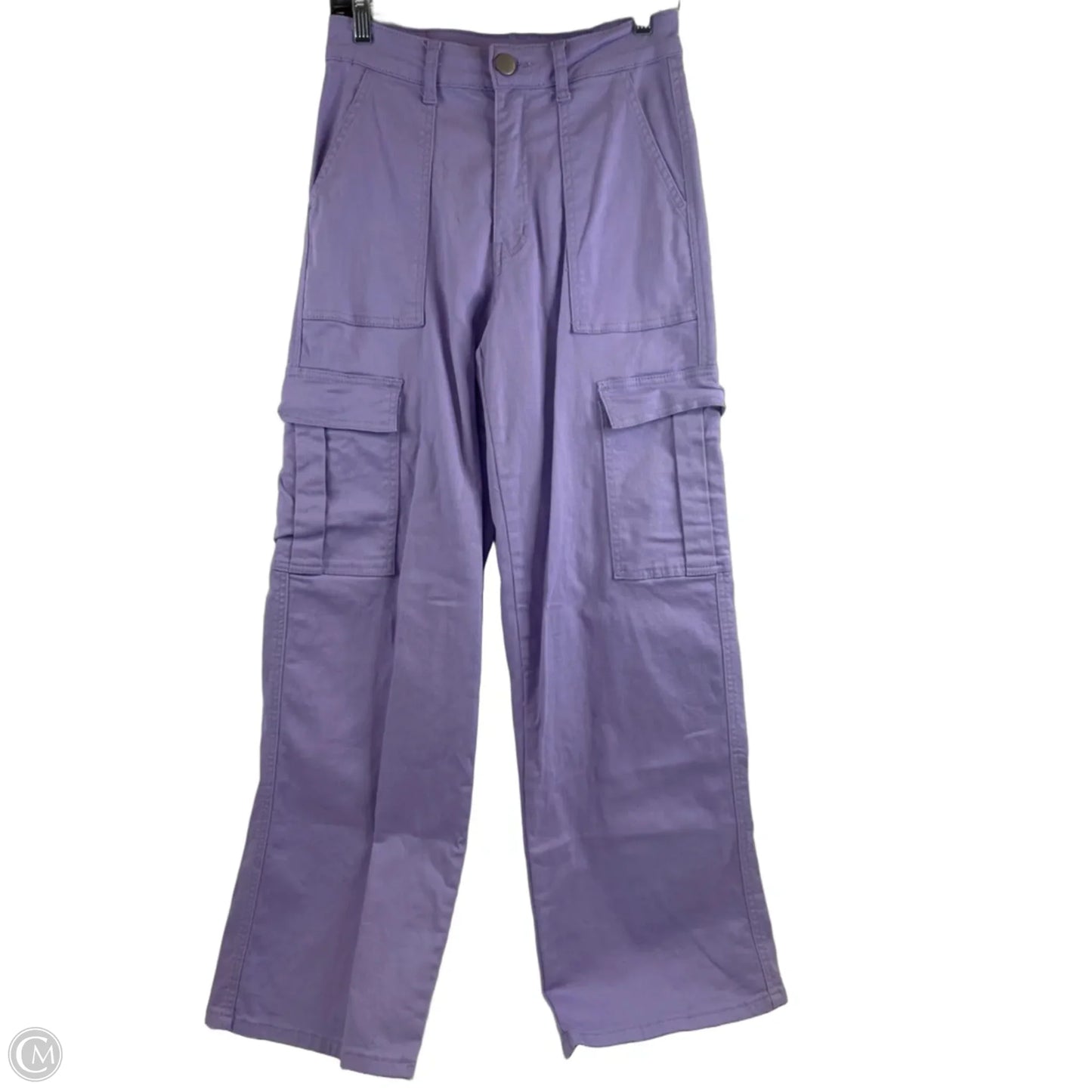 Jeans Wide Leg By Clothes Mentor In Purple, Size: 8