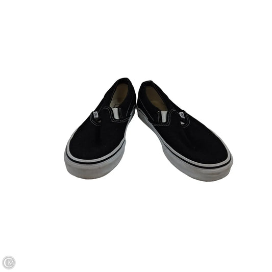 Shoes Sneakers By Vans In Black & White, Size: 8.5