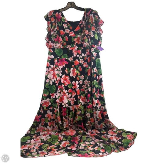Dress Casual Maxi By Tommy Hilfiger In Floral Print, Size: 3x