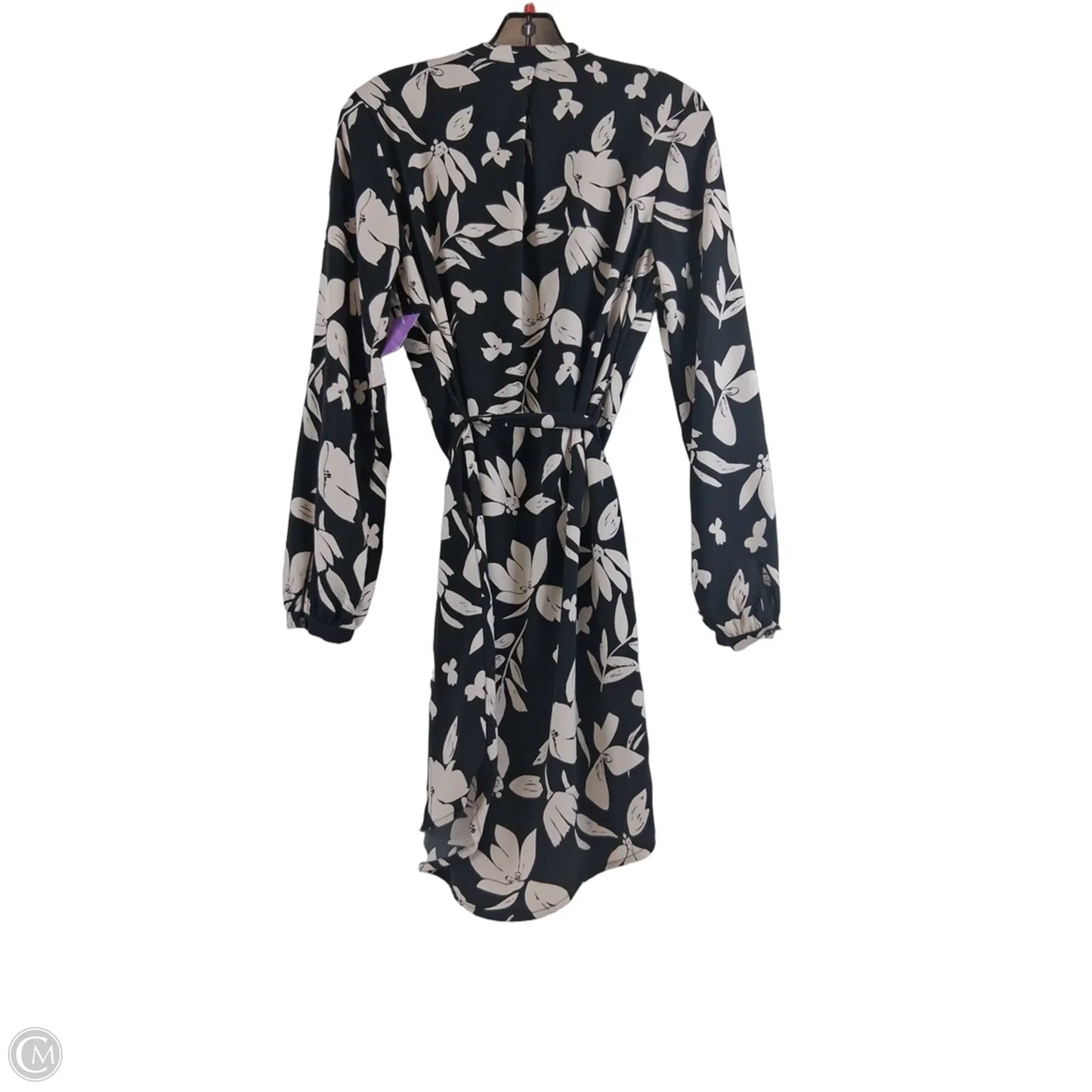 Dress Casual Midi By A New Day In Black & Cream, Size: S
