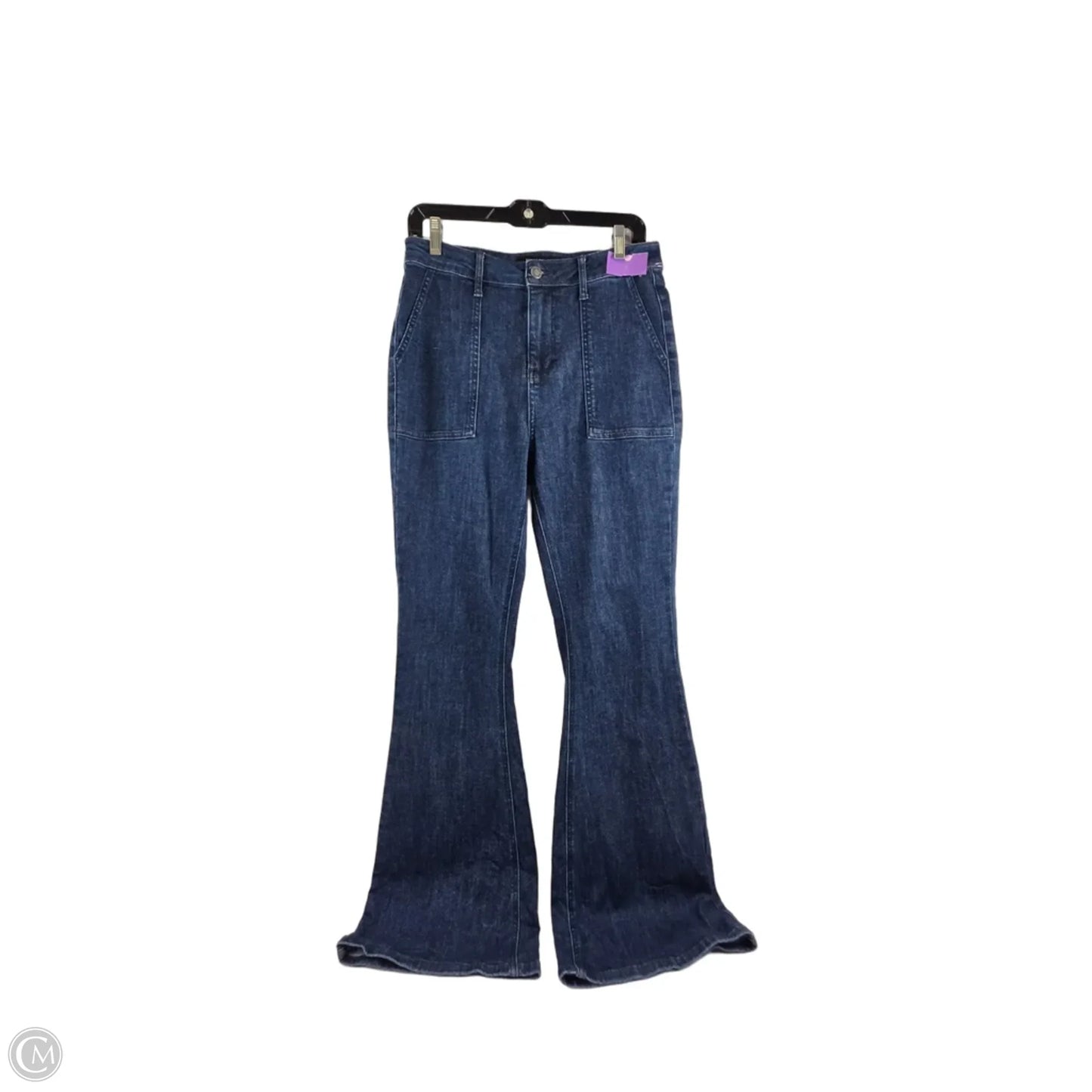 Jeans Flared By Judy Blue In Blue Denim, Size: 6
