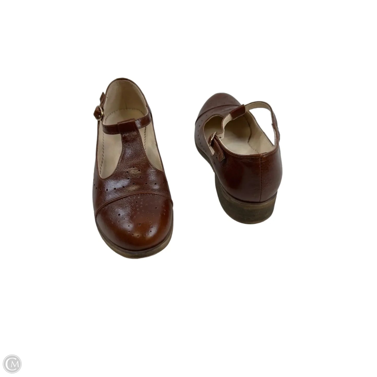 Shoes Flats By Clothes Mentor In Brown, Size: 6