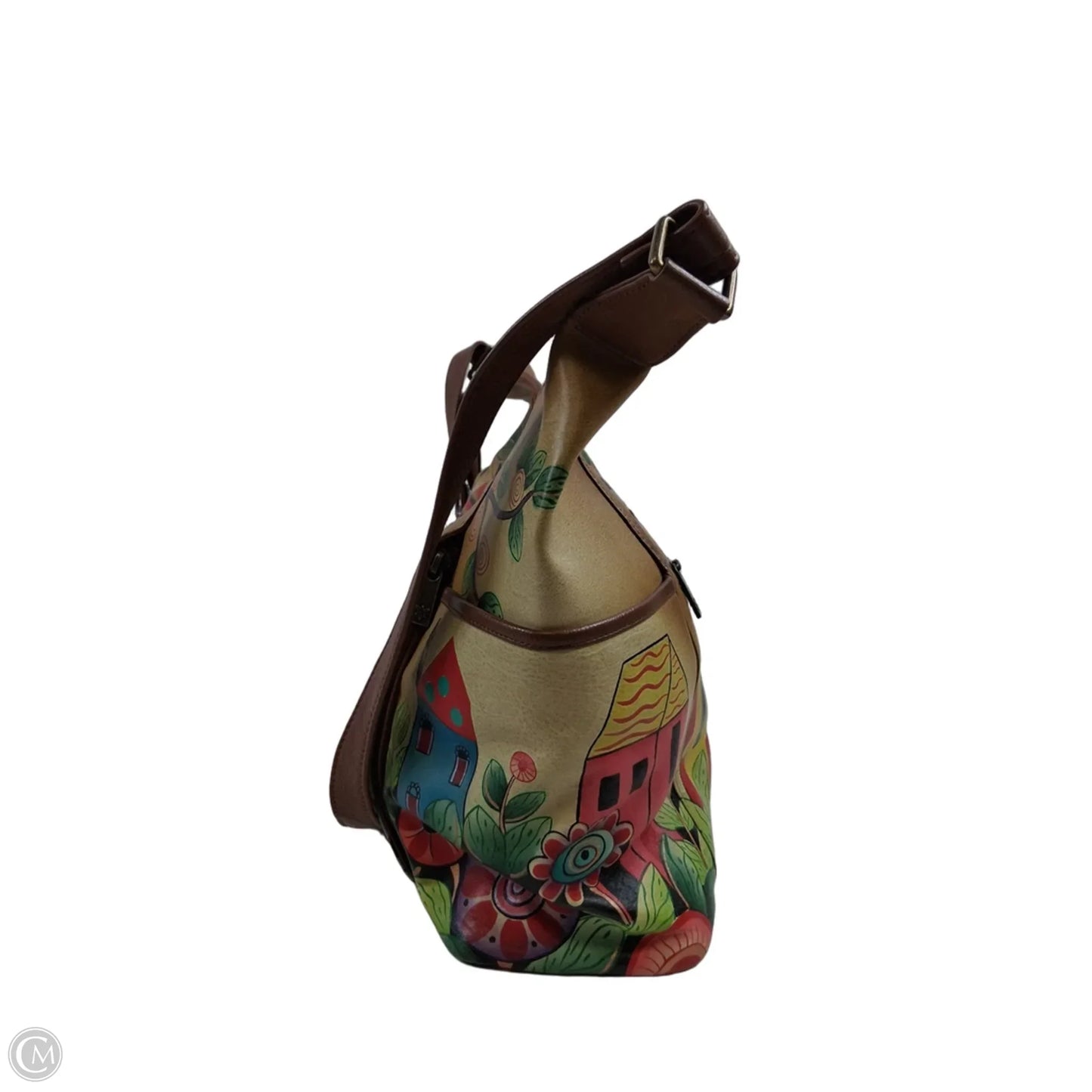 Handbag By Anuschka, Size: Large