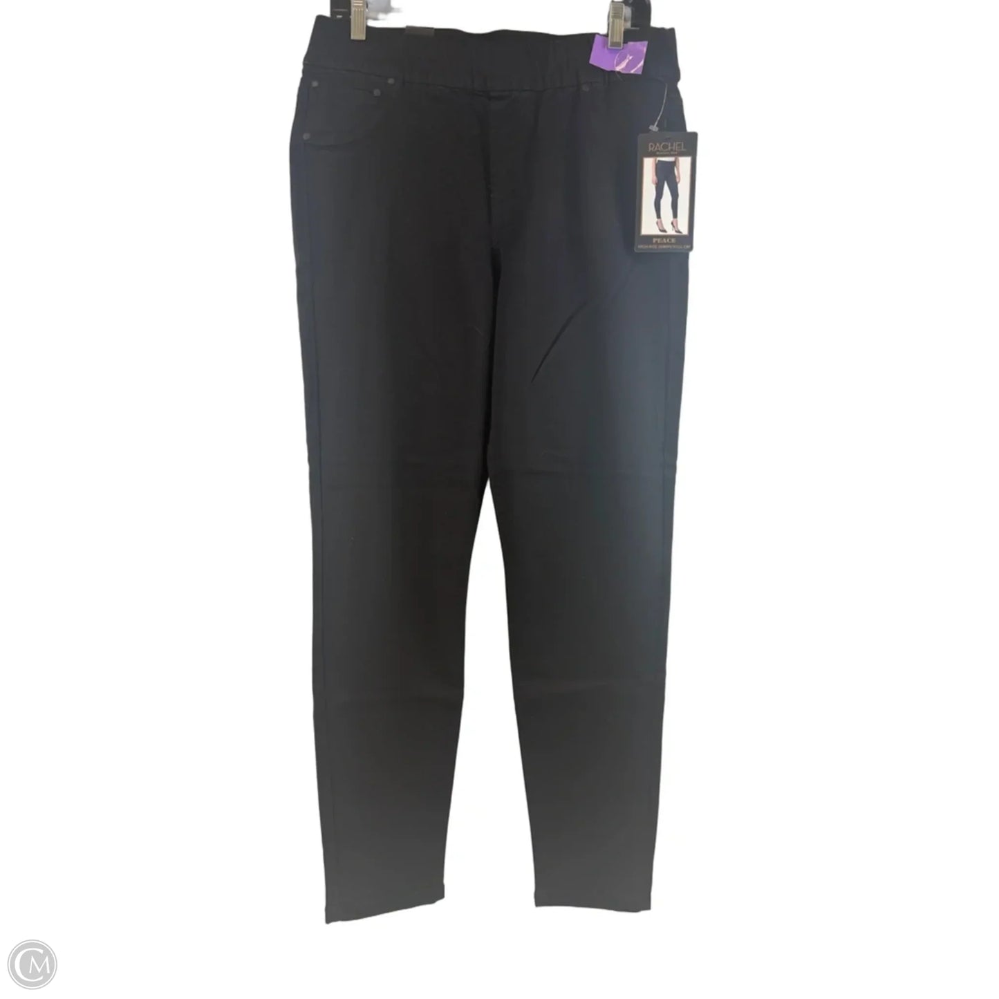 Jeans Skinny By Rachel Roy In Black Denim, Size: 12