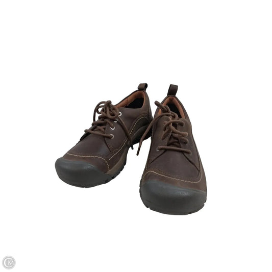 Shoes Flats By Keen In Brown, Size: 7.5