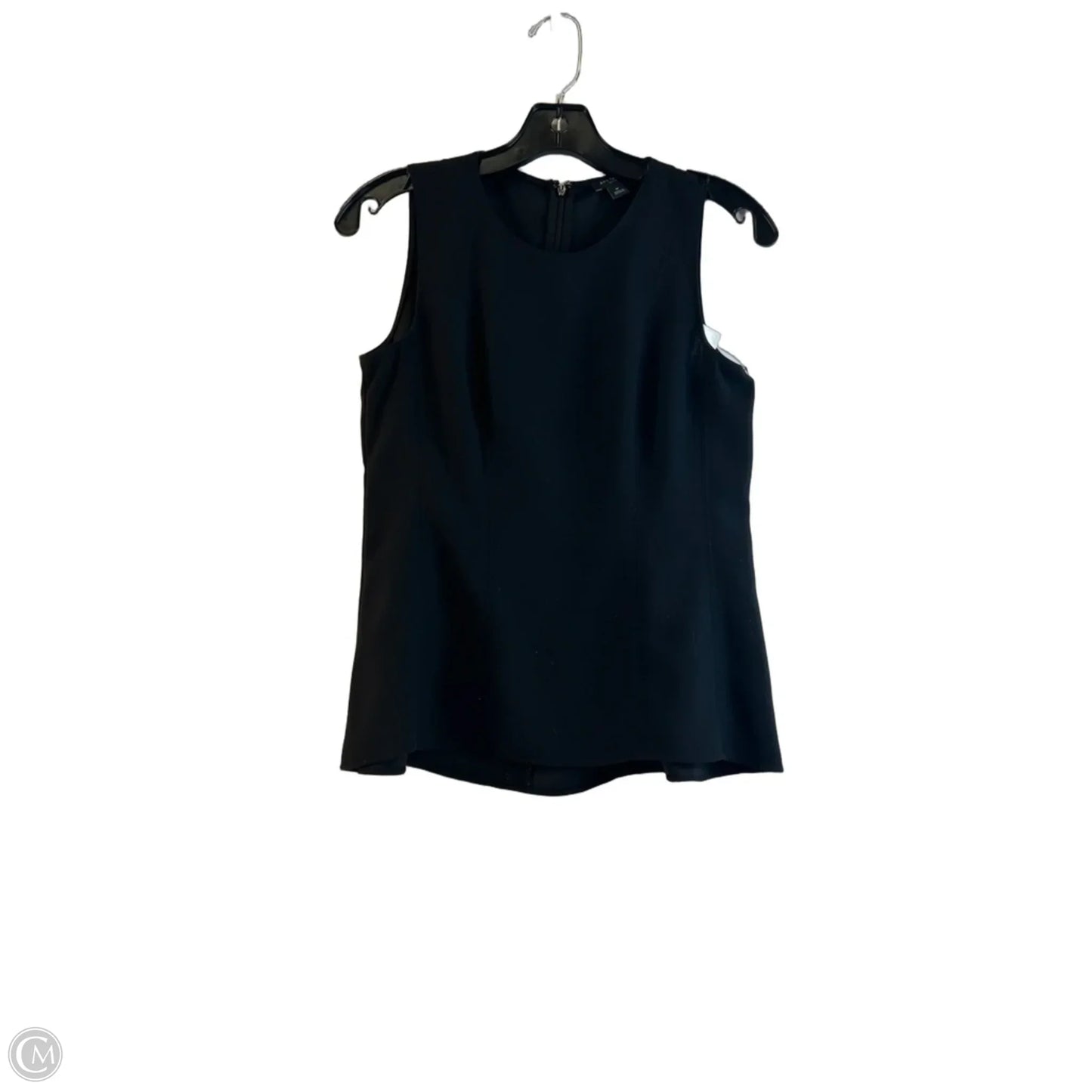 Top Sleeveless By Ann Taylor In Black, Size: Xsp