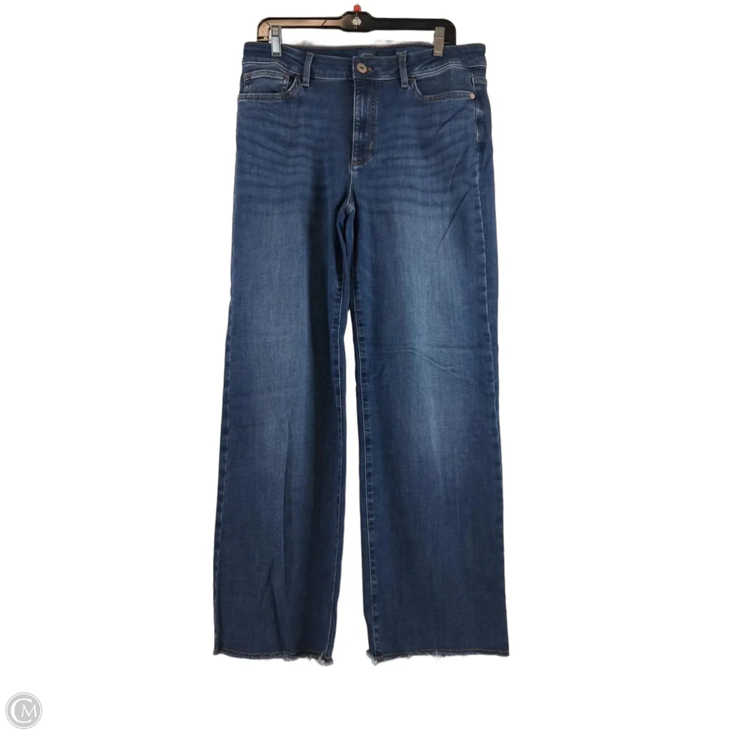 Jeans Wide Leg By J. Jill In Blue Denim, Size: 12