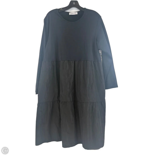 Dress Casual Midi By Clothes Mentor In Black, Size: M