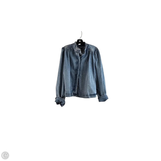 Jacket Denim By Scoop In Blue Denim, Size: Xl