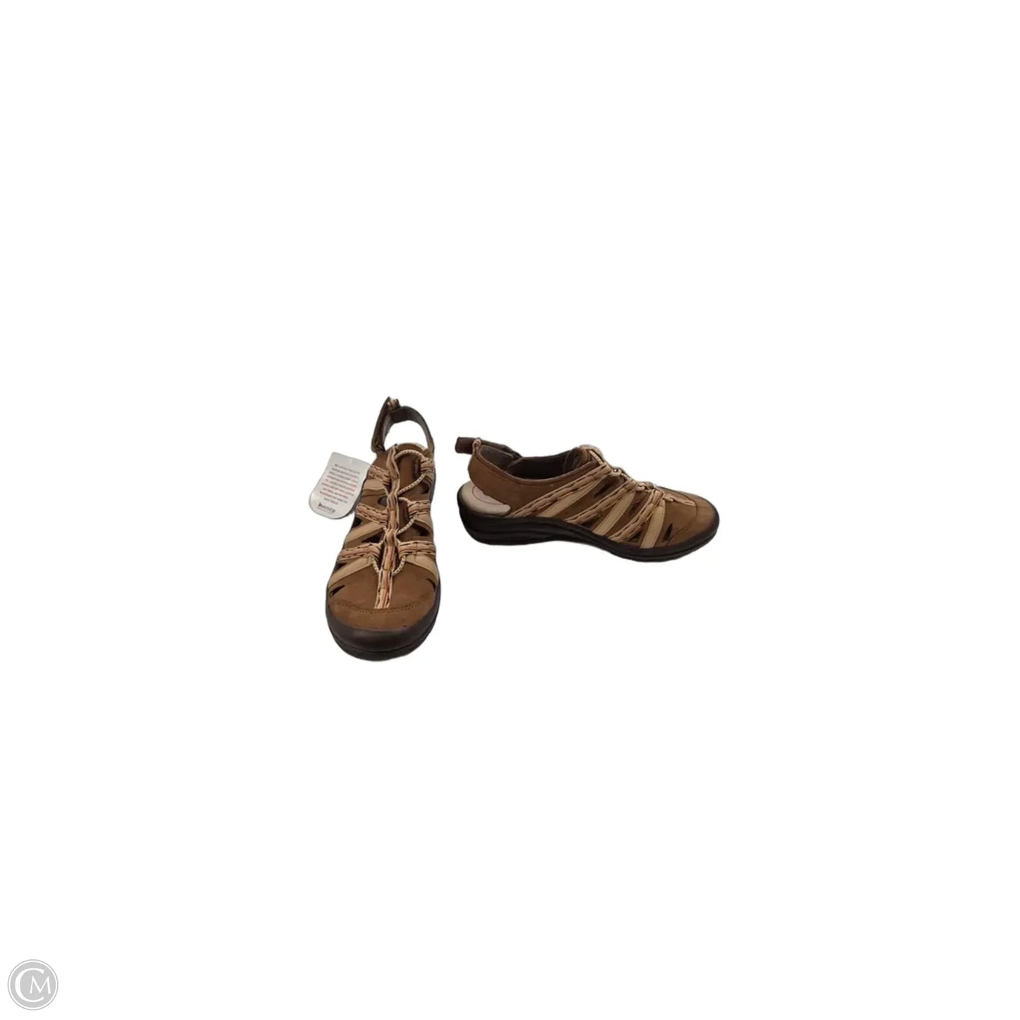 Sandals Sport By Clothes Mentor In Brown, Size: 10