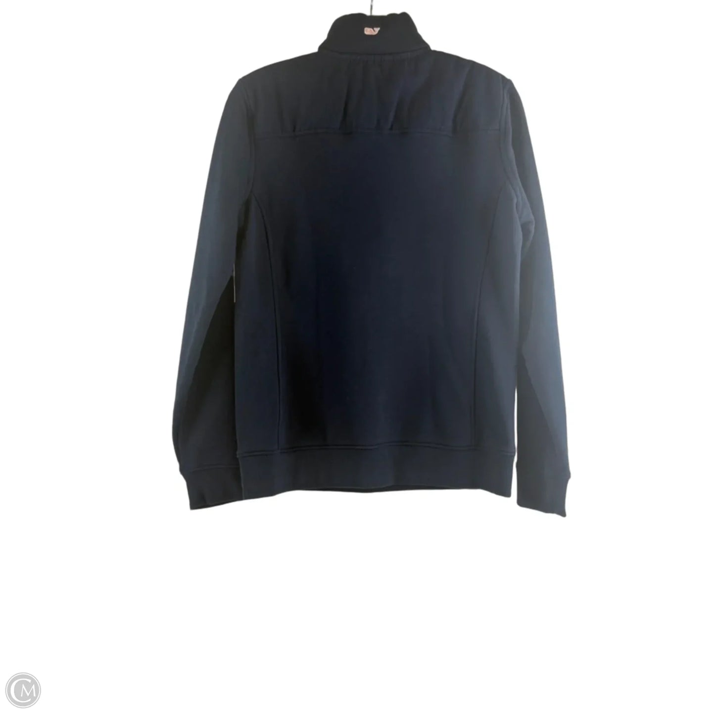 Sweatshirt Collar By Vineyard Vines In Navy, Size: S