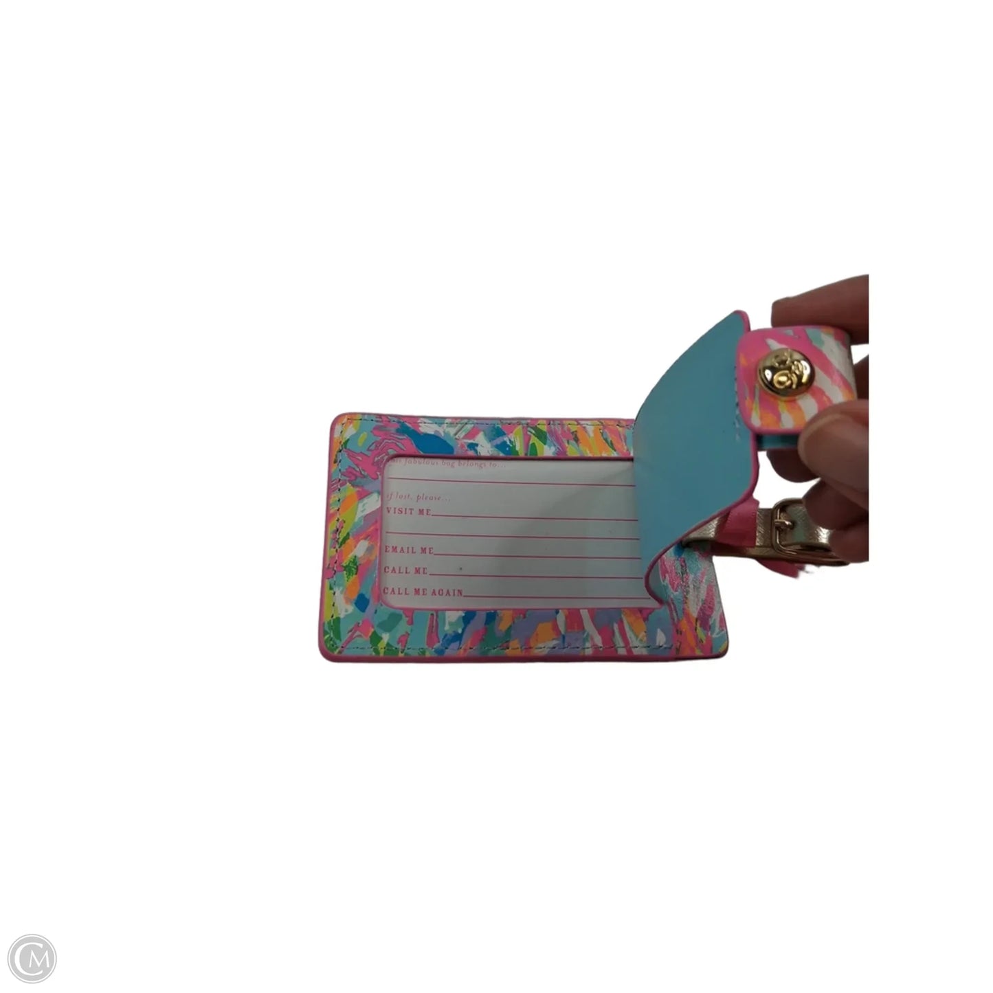 Luggage Id Tag Designer By Lilly Pulitzer, Size: Small