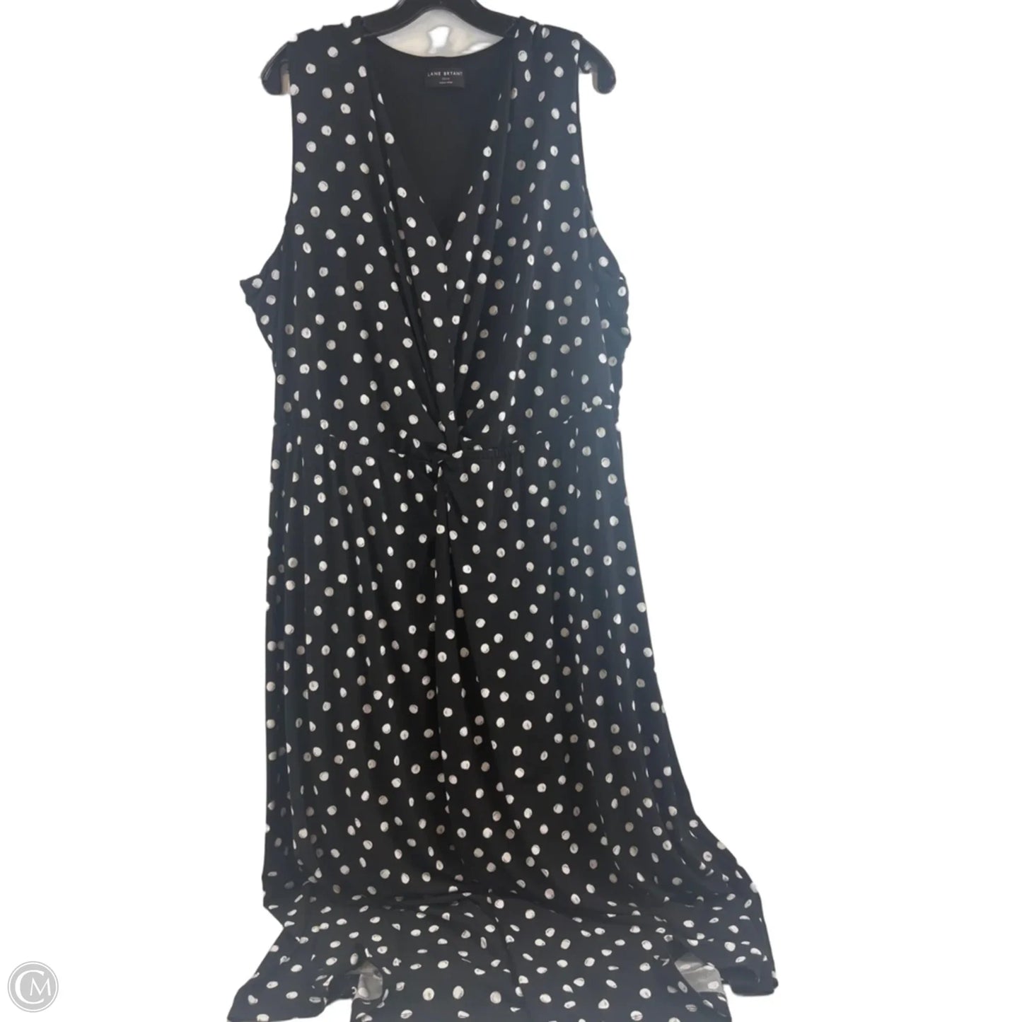 Dress Casual Midi By Lane Bryant In Black & White, Size: 3x
