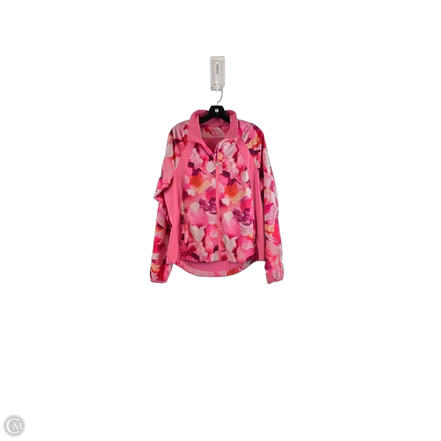 Athletic Jacket By Athleta In Pink & Purple, Size: M