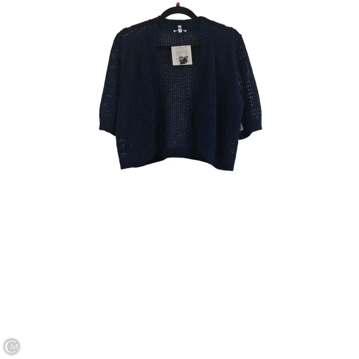 Cardigan By Croft And Barrow In Navy, Size: Xl
