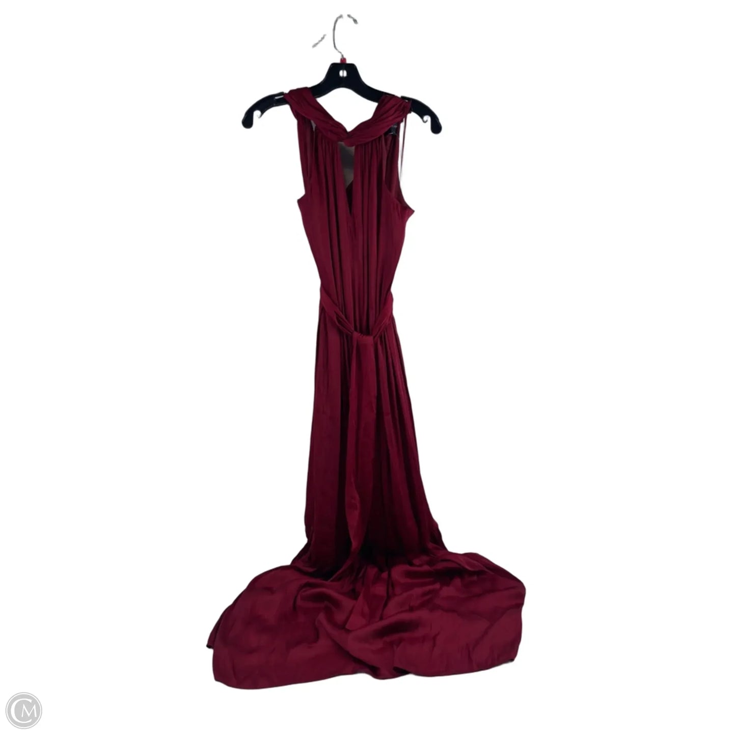 Dress Party Long By Banana Republic In Red, Size: S