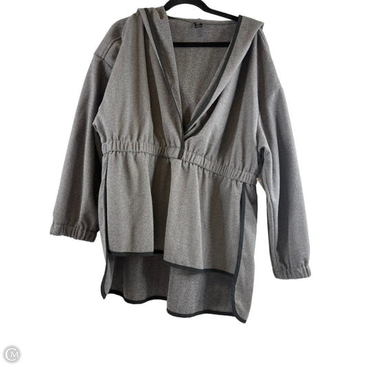 Athletic Fleece By Shein In Grey, Size: 3x