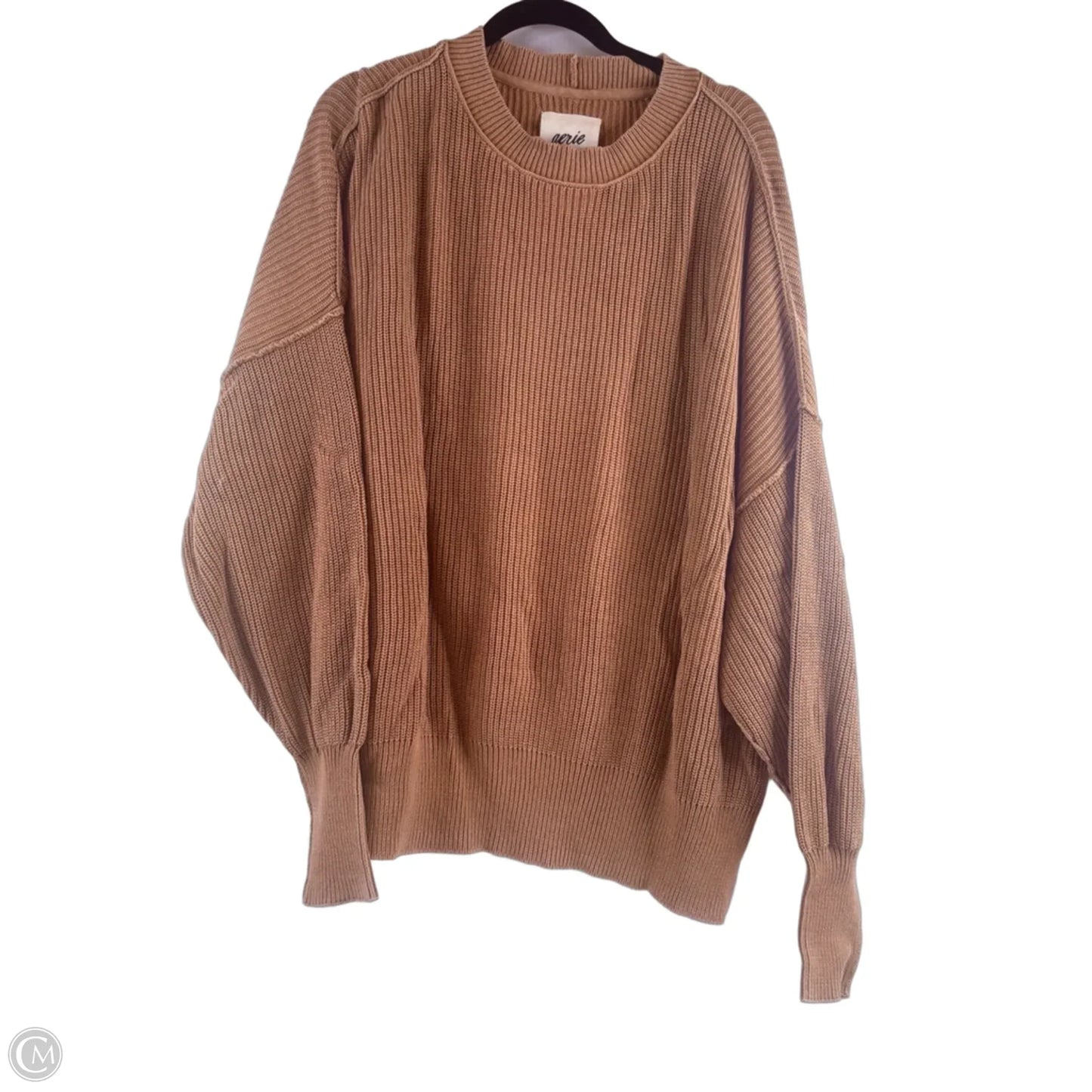 Sweater By Aerie In Tan, Size: L