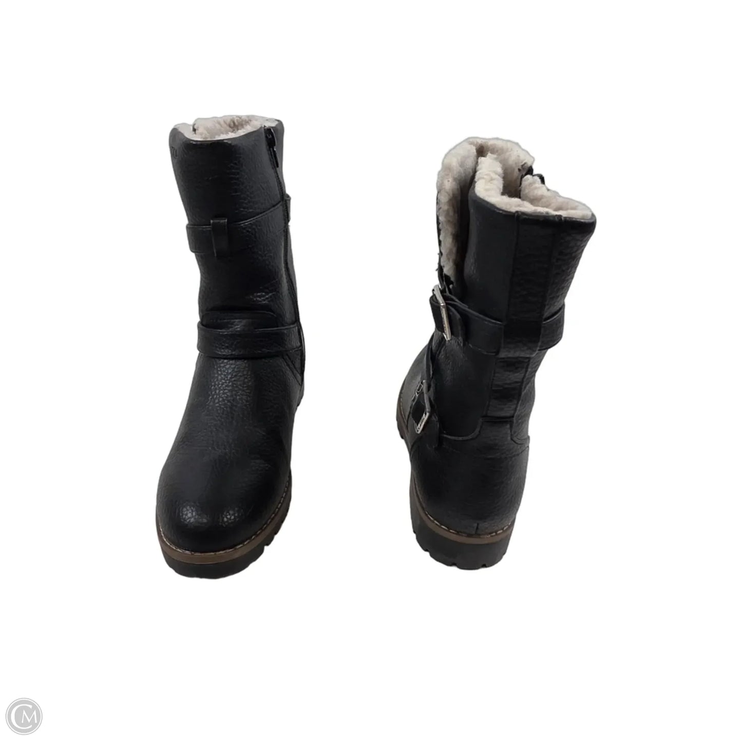 Boots Ankle Flats By Nautica In Black, Size: 9