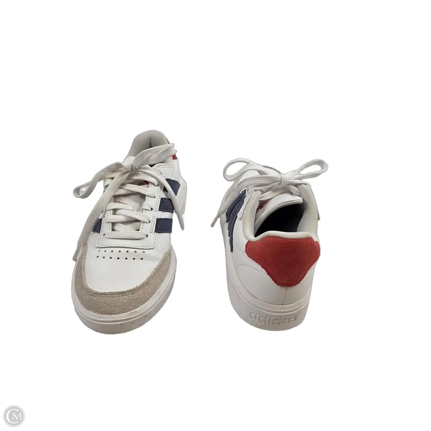 Shoes Athletic By Adidas In Blue & White, Size: 6