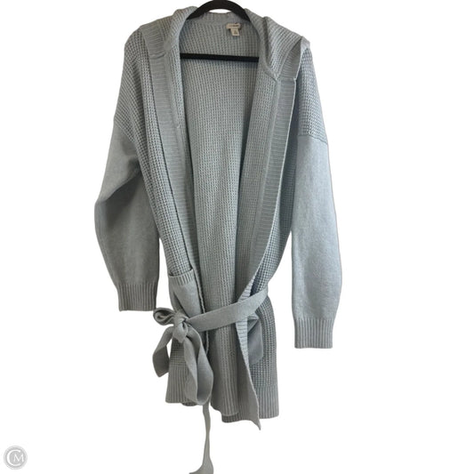Sweater Cardigan By L.l. Bean In Blue, Size: Xl