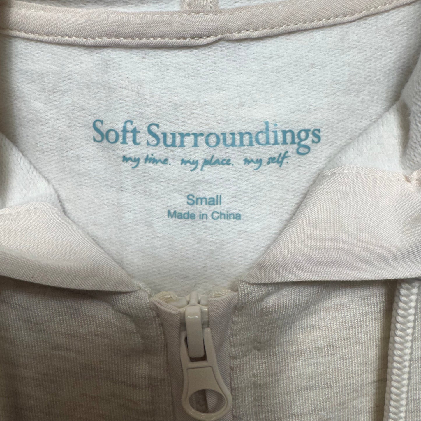 Lounge Set Pants By Soft Surroundings In Cream, Size: S