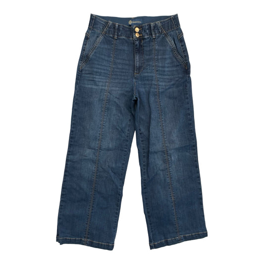 Jeans Wide Leg By Democracy In Blue Denim, Size:8P
