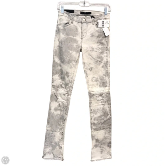 Jeans Skinny By J Brand In Tie Dye Print, Size: 2