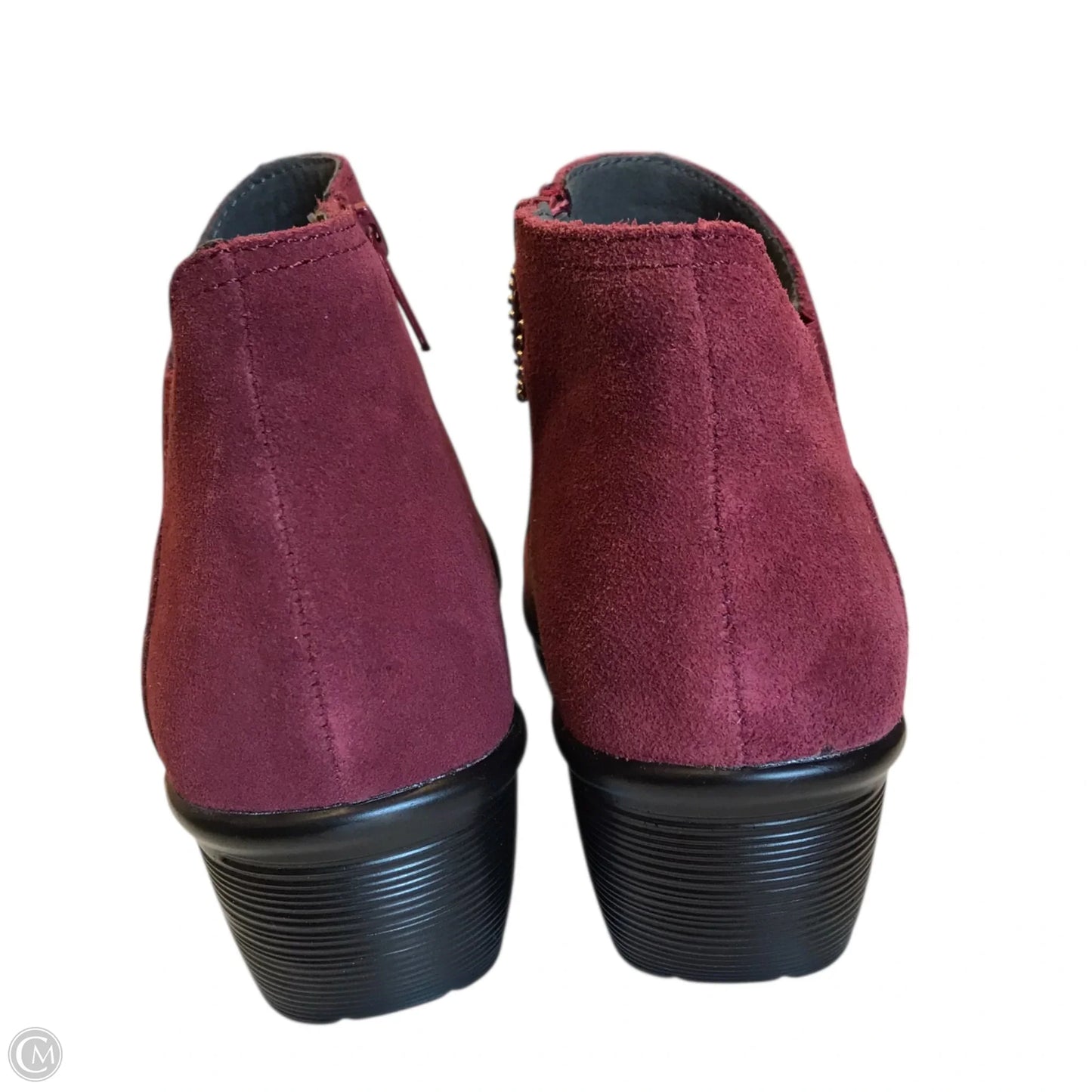 Boots Ankle Heels By Skechers In Red, Size: 10