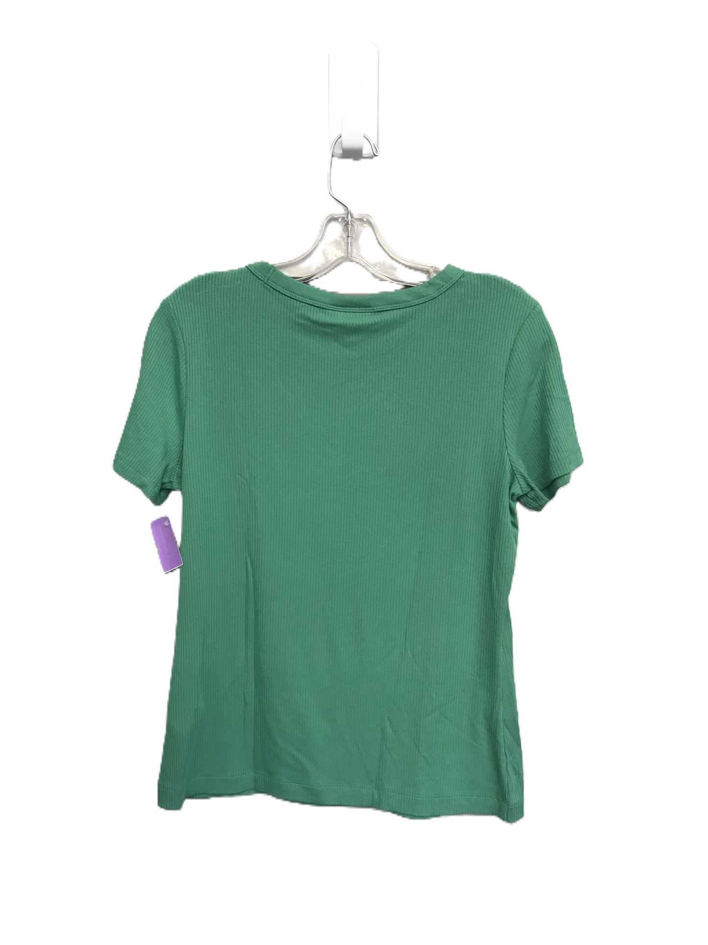 Green Top Short Sleeve Basic By On-34th Size: L