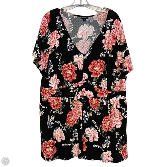 Top Short Sleeve By Torrid In Floral Print, Size: 3x