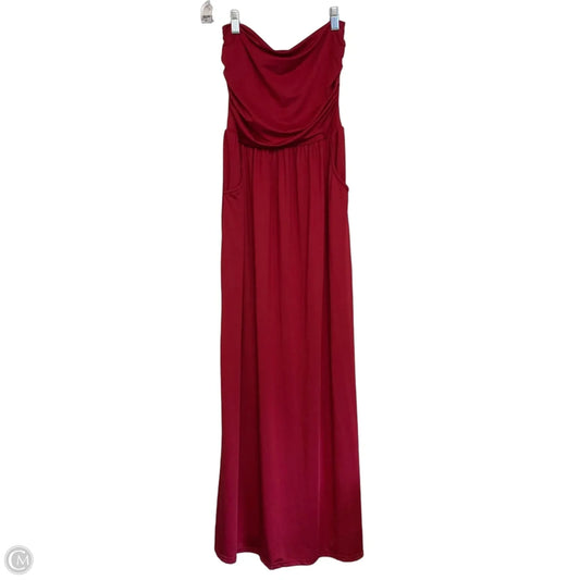 Dress Casual Maxi By Live Cloth In Red, Size: S