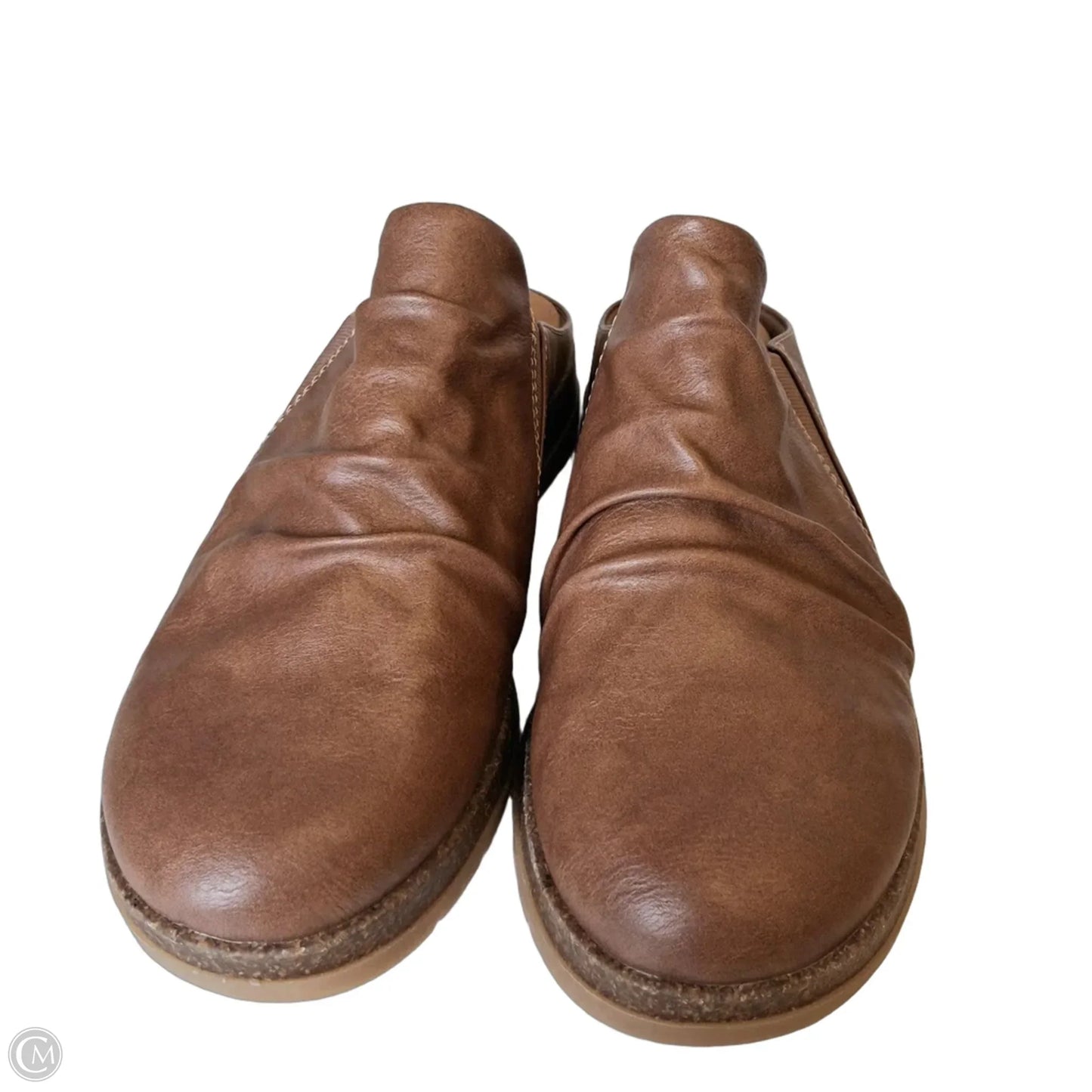 Shoes Flats By Sofft In Brown, Size: 9